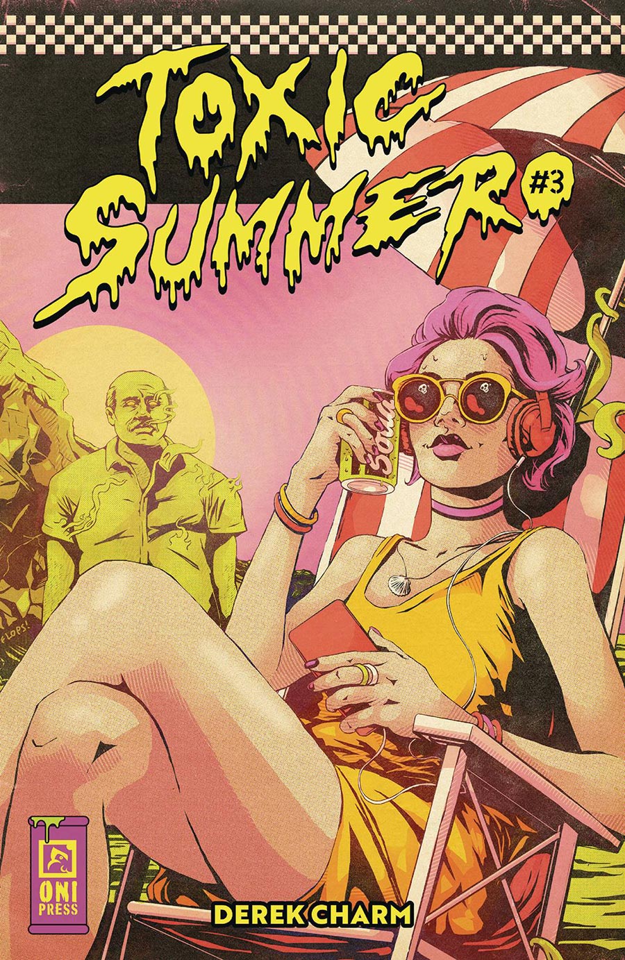 Toxic Summer #3 Cover B Variant Flops Cover