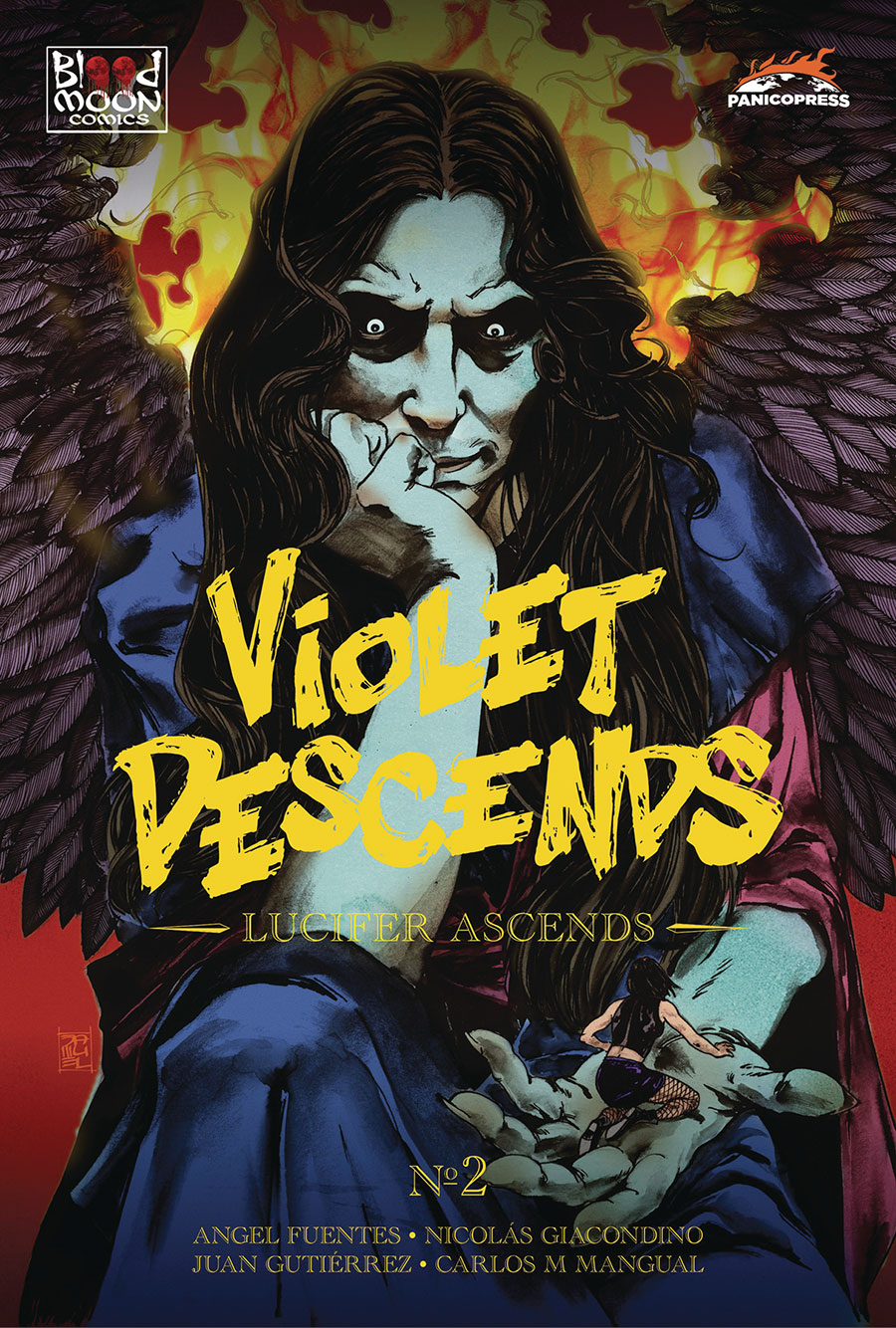 Violet Descends Vol 2 #2 Cover B Variant Luis S Ramos Cover