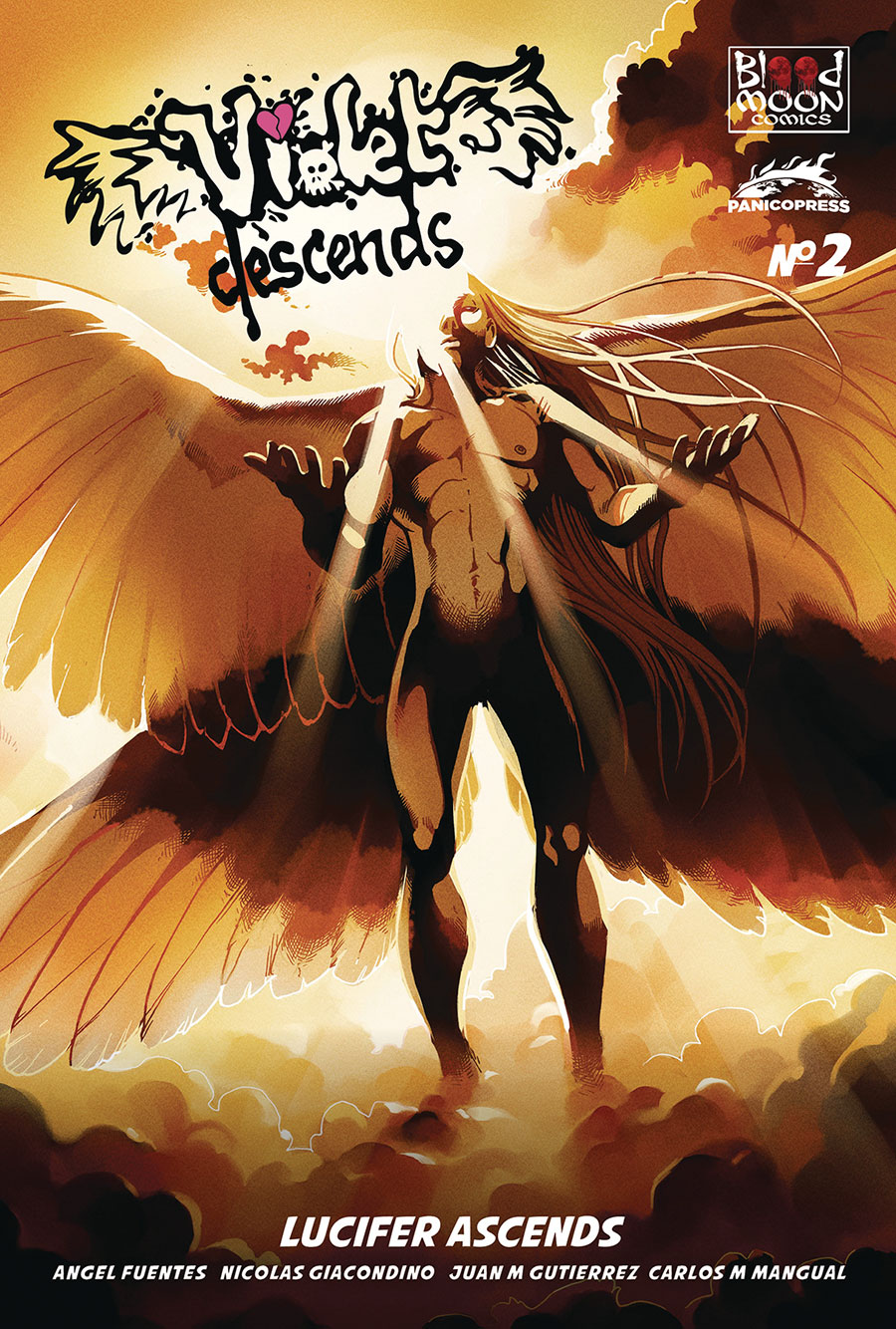 Violet Descends Vol 2 #2 Cover C Variant Ivonne Falcon & Nayla Aguirre Cover