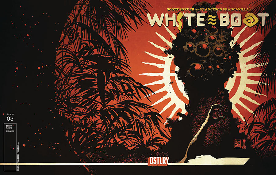 White Boat #3 Cover A Regular Francesco Francavilla Wraparound Cover