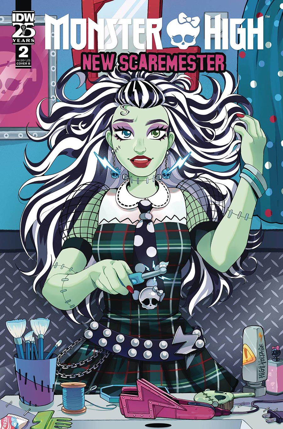 Monster High New Scaremester #2 Cover B Variant Luciannys Camacho Cover