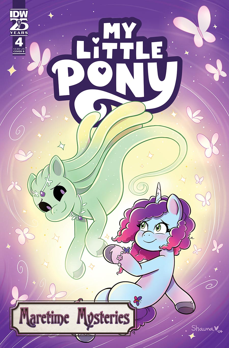 My Little Pony Maretime Mysteries #4 Cover B Variant Shauna Grant Cover