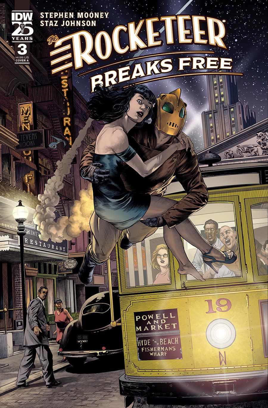 Rocketeer Breaks Free #3 Cover A Regular Doug Wheatley Cover