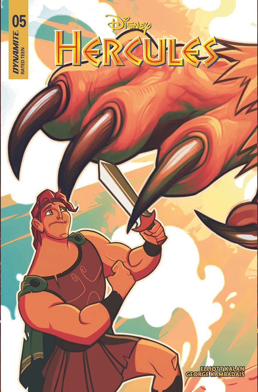 Disney Hercules #5 Cover C Variant Francesco Tomaselli Cover