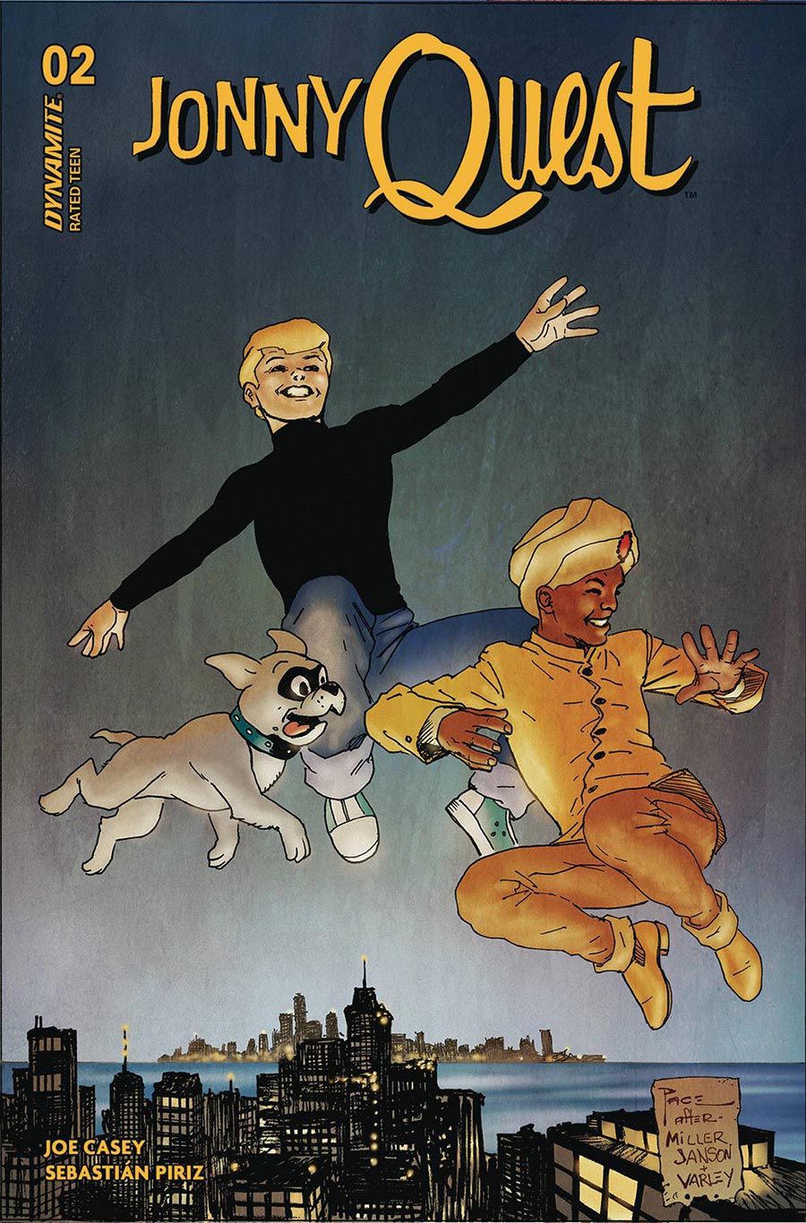 Jonny Quest Vol 2 #2 Cover D Variant Richard Pace Cover