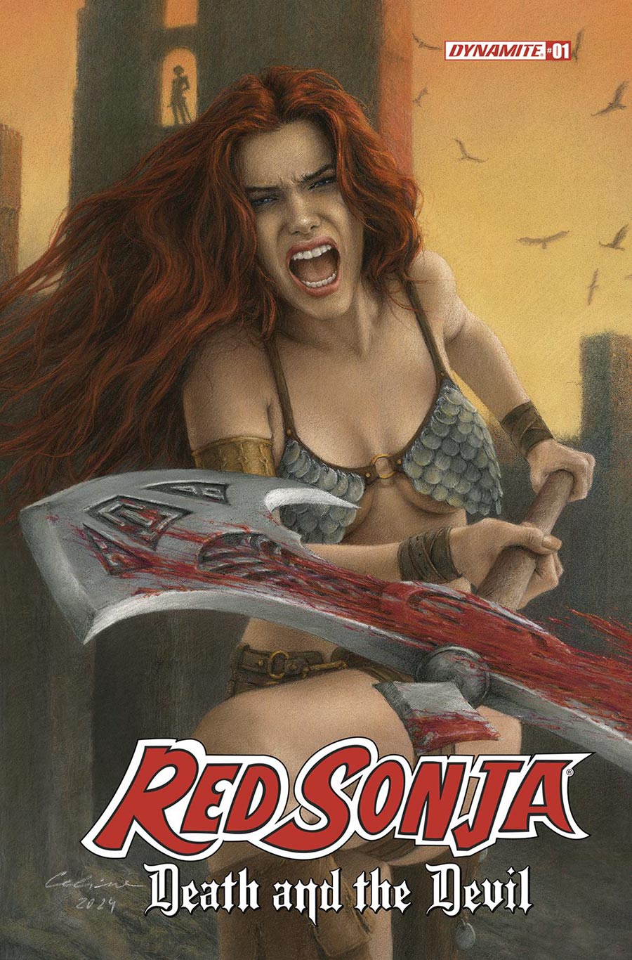 Red Sonja Death And The Devil #1 Cover B Variant Celina Cover