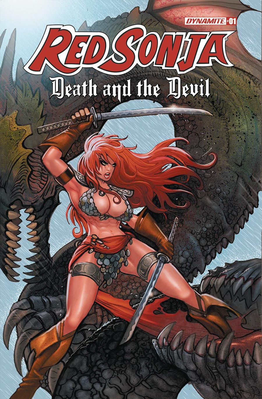 Red Sonja Death And The Devil #1 Cover C Variant Moritat Cover