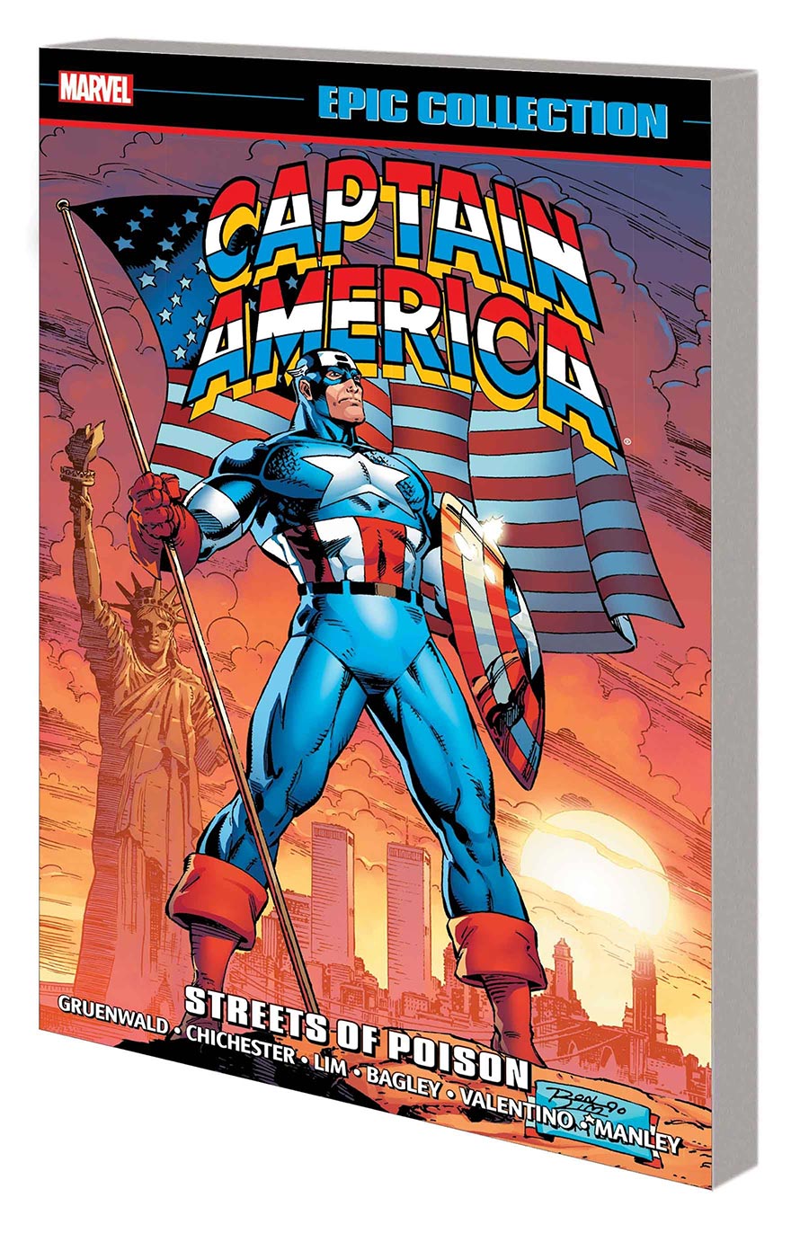 Captain America Epic Collection Vol 16 Streets Of Poison TP New Printing