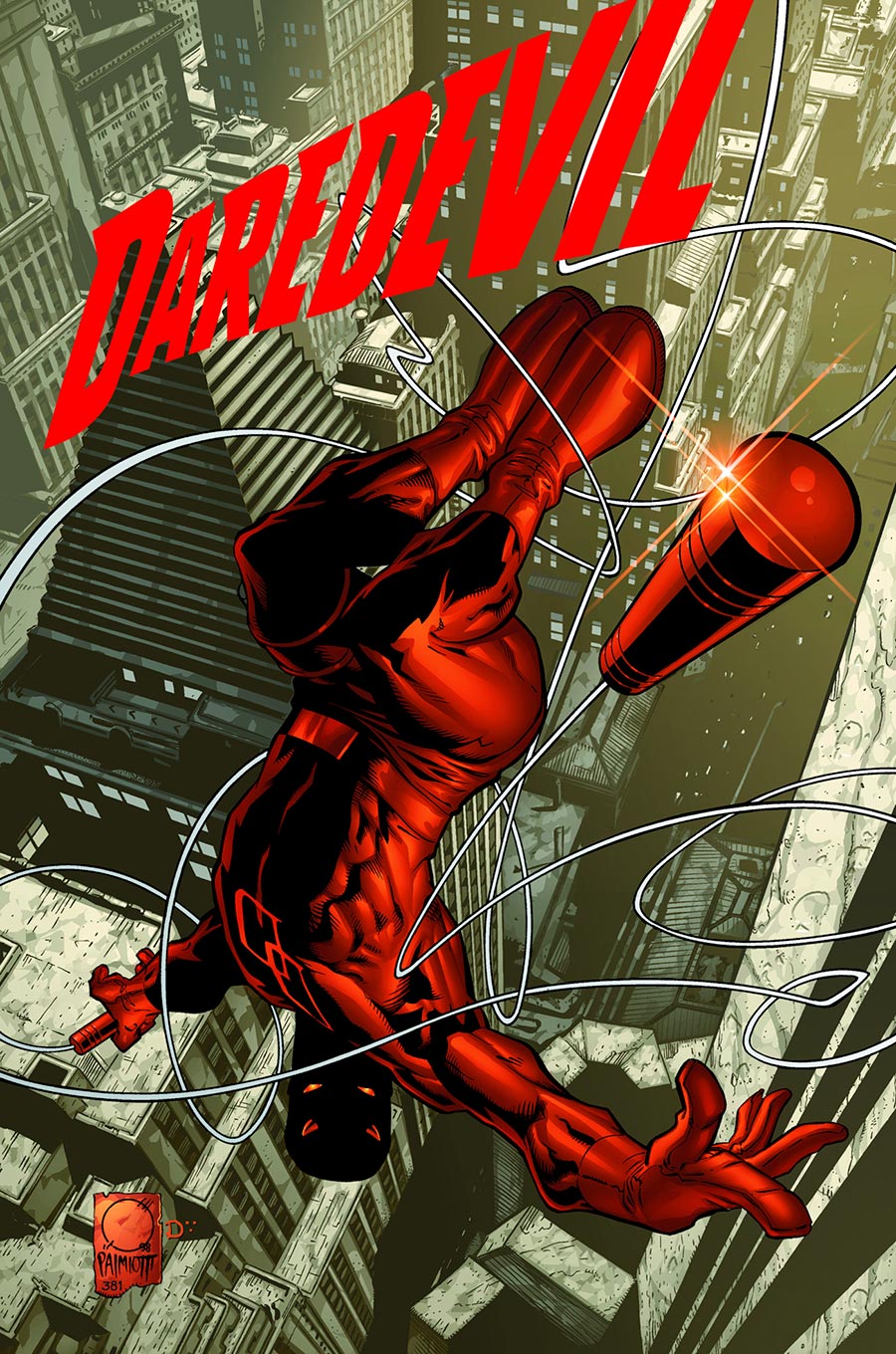 Daredevil By Brian Michael Bendis & Alex Maleev Omnibus Vol 2 HC Direct Market Joe Quesada Variant Cover (2025)