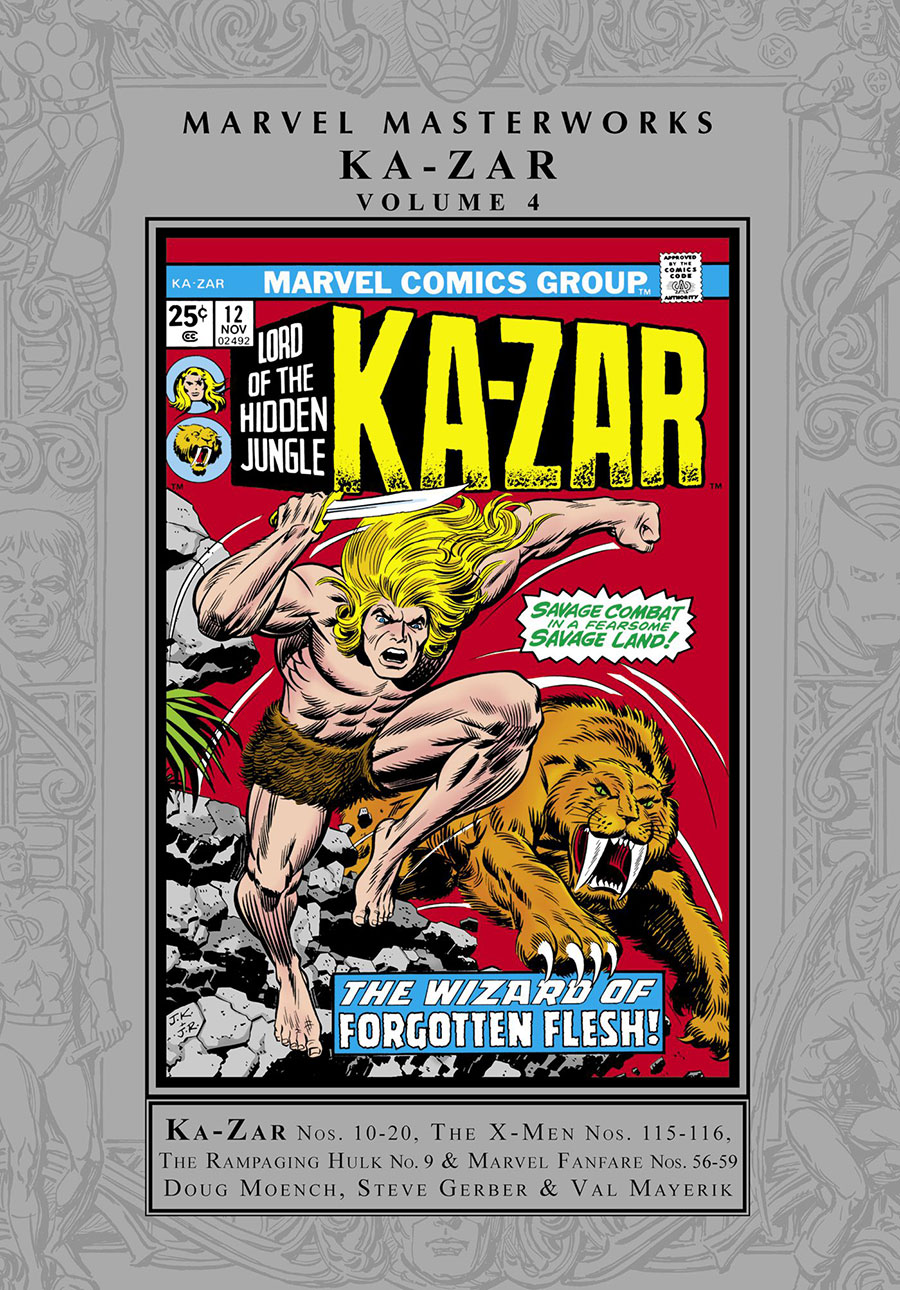 Marvel Masterworks Ka-Zar Vol 4 HC Regular Dust Jacket