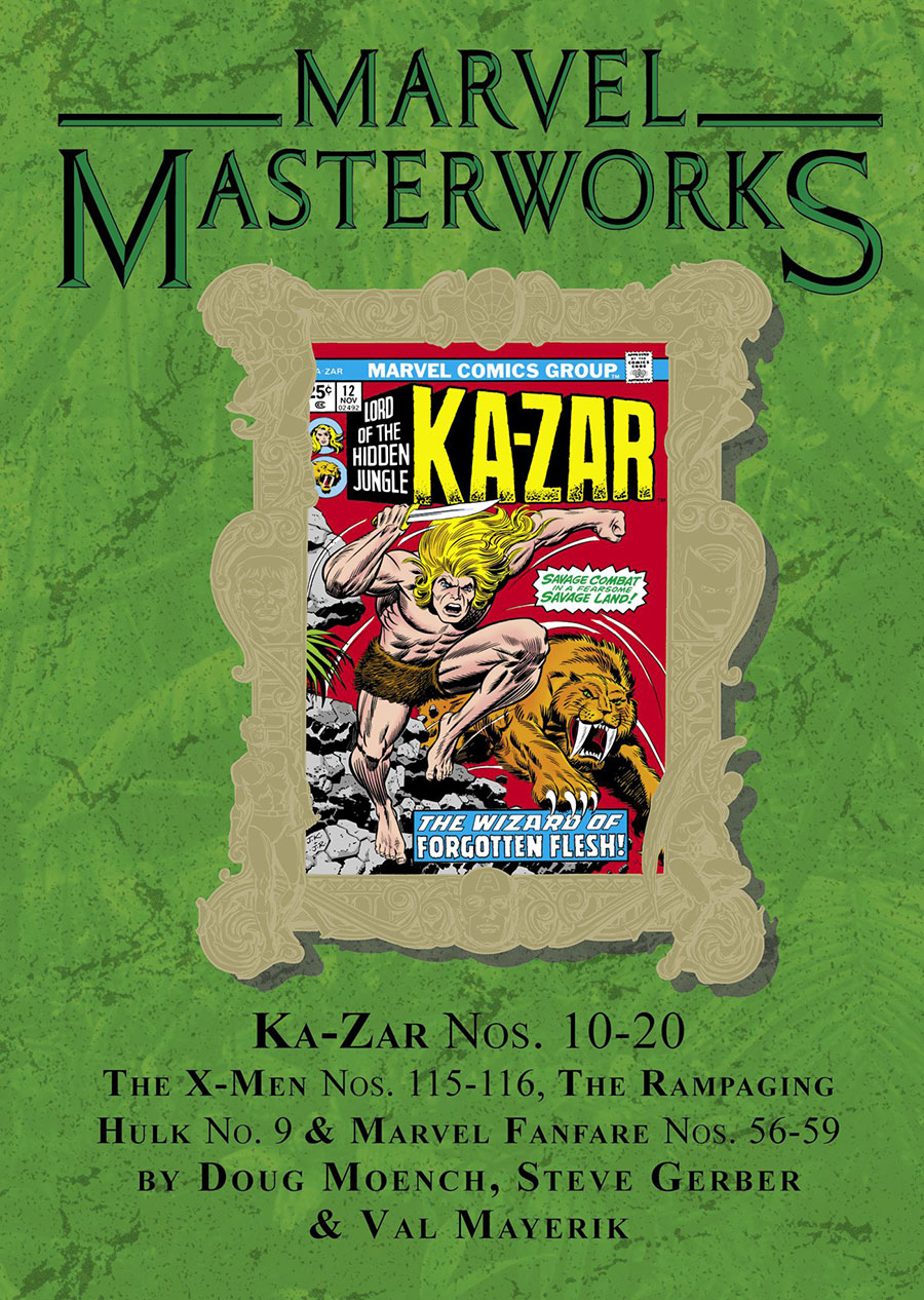 Marvel Masterworks Ka-Zar Vol 4 HC Variant Dust Jacket