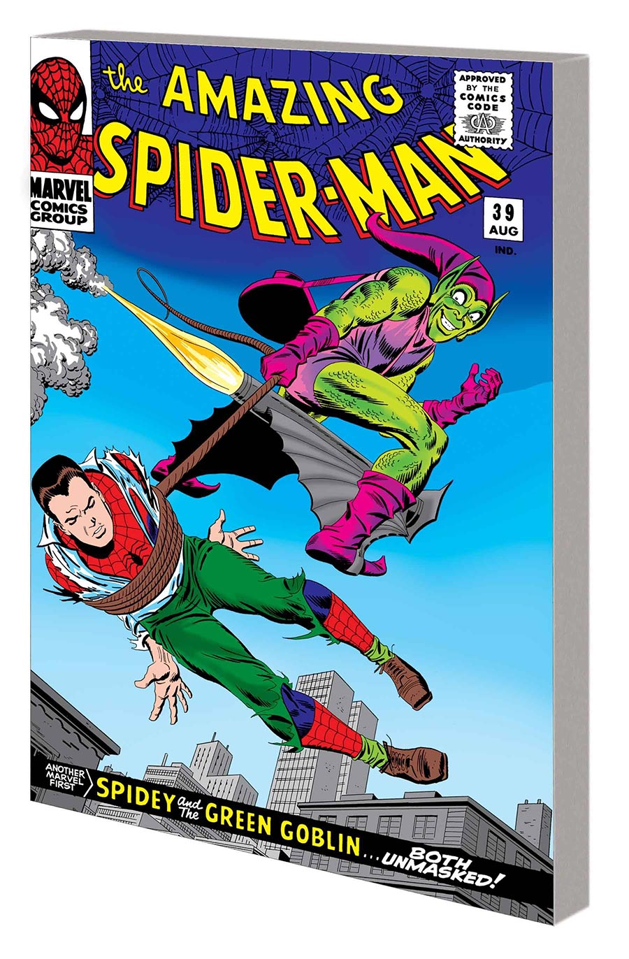 Mighty Marvel Masterworks Amazing Spider-Man Vol 5 To Become An Avenger GN Direct Market John Romita Sr Variant Cover