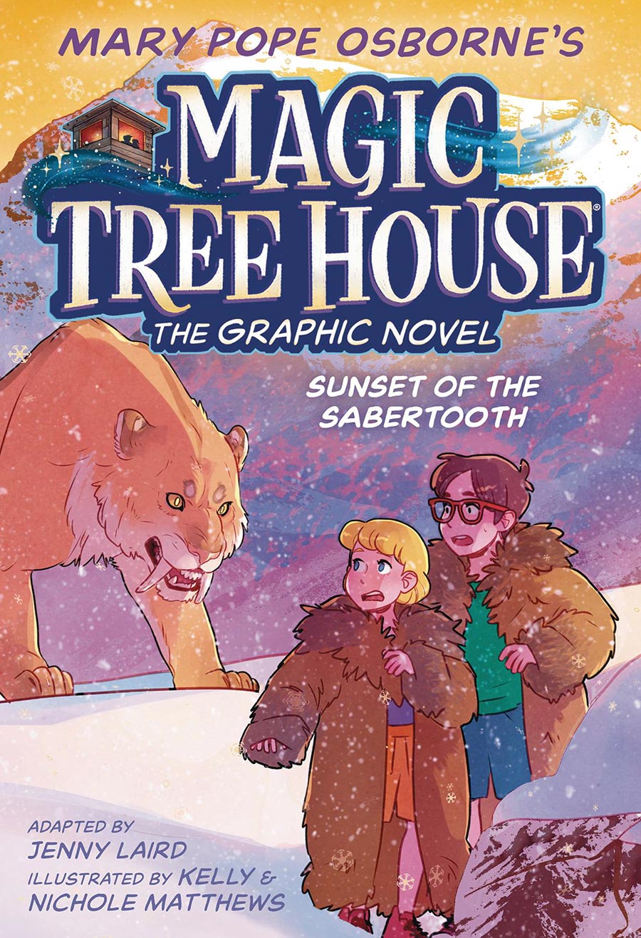 Magic Tree House The Graphic Novel Vol 7 Sunset Of The Sabertooth TP