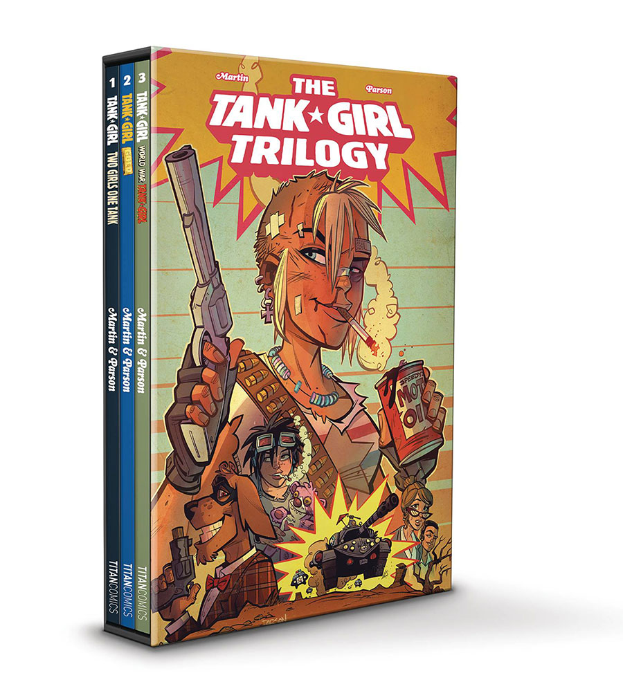 Tank Girl Trilogy Boxed Set Book Market Edition