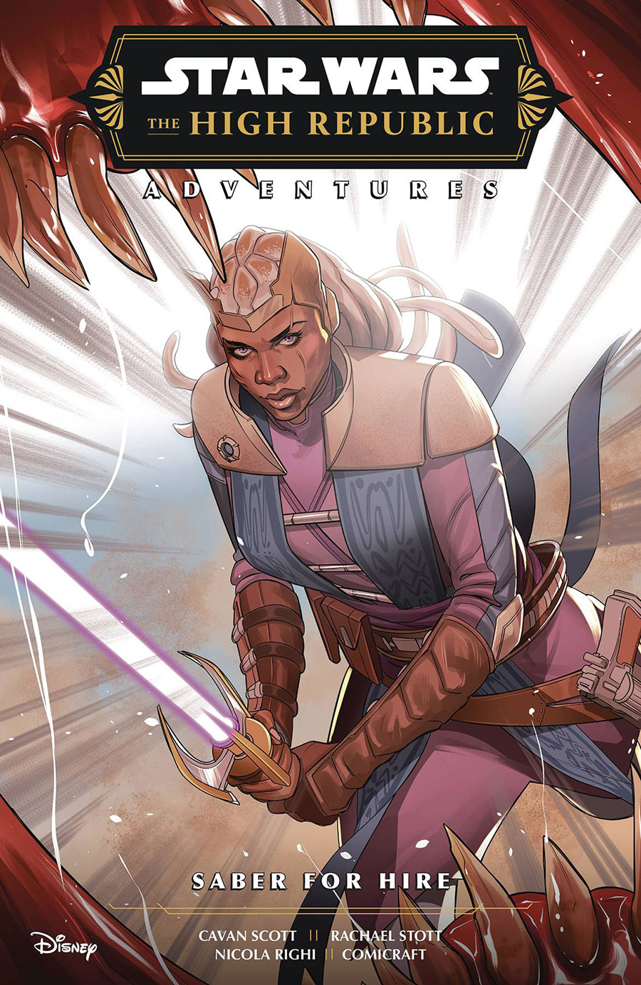 Star Wars The High Republic Adventures Saber For Hire TP