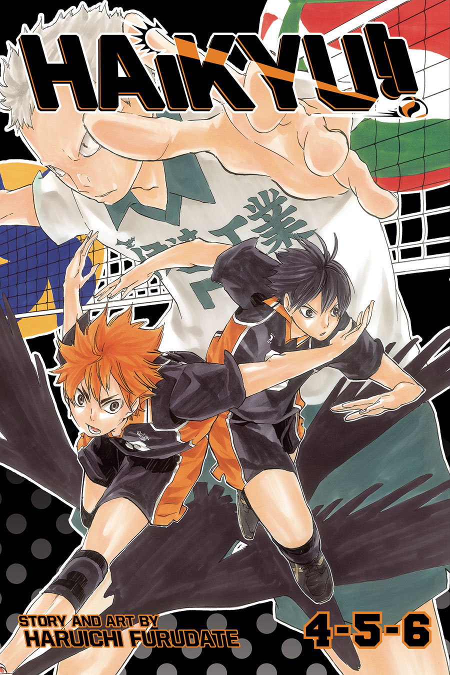 Haikyu 3-In-1 Edition Vols 4 - 5 - 6 TP