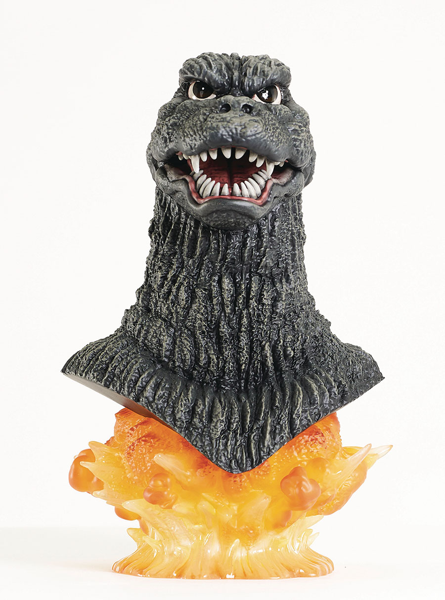 Godzilla Legends In 3-D Godzilla 1974 10-Inch Resin Bust