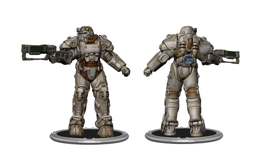 Fallout T-60 Power Armor 3-Inch Figure