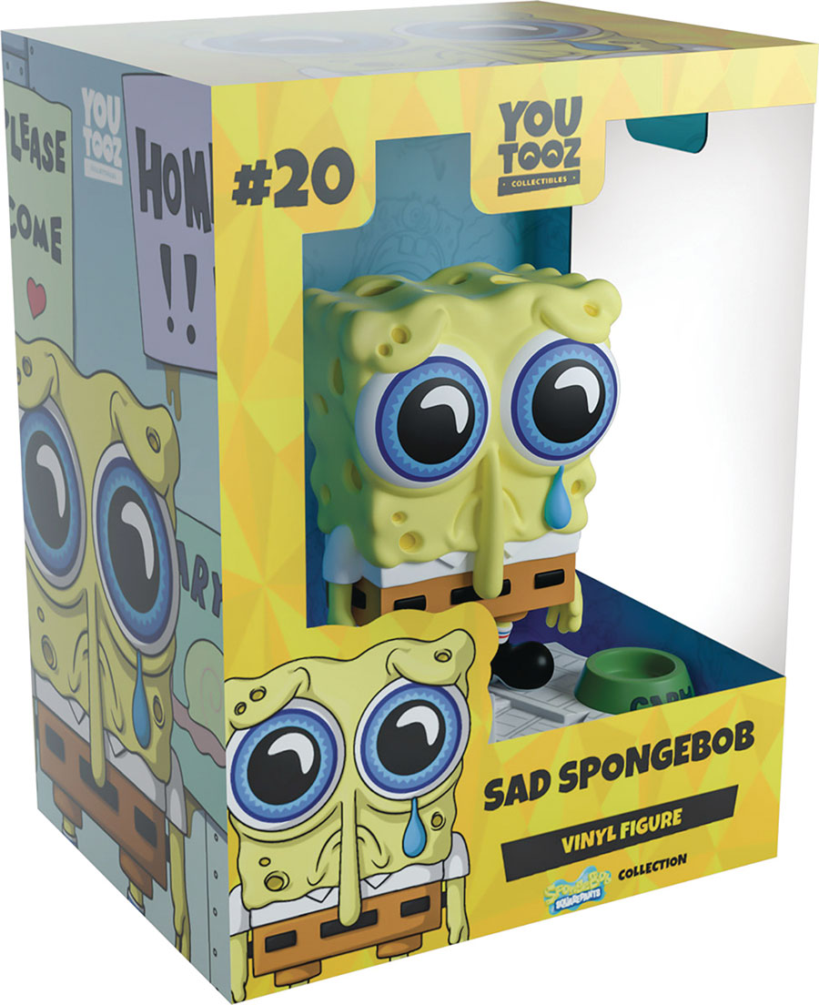 Youtooz SpongeBob SquarePants Sad SpongeBob Vinyl Figure