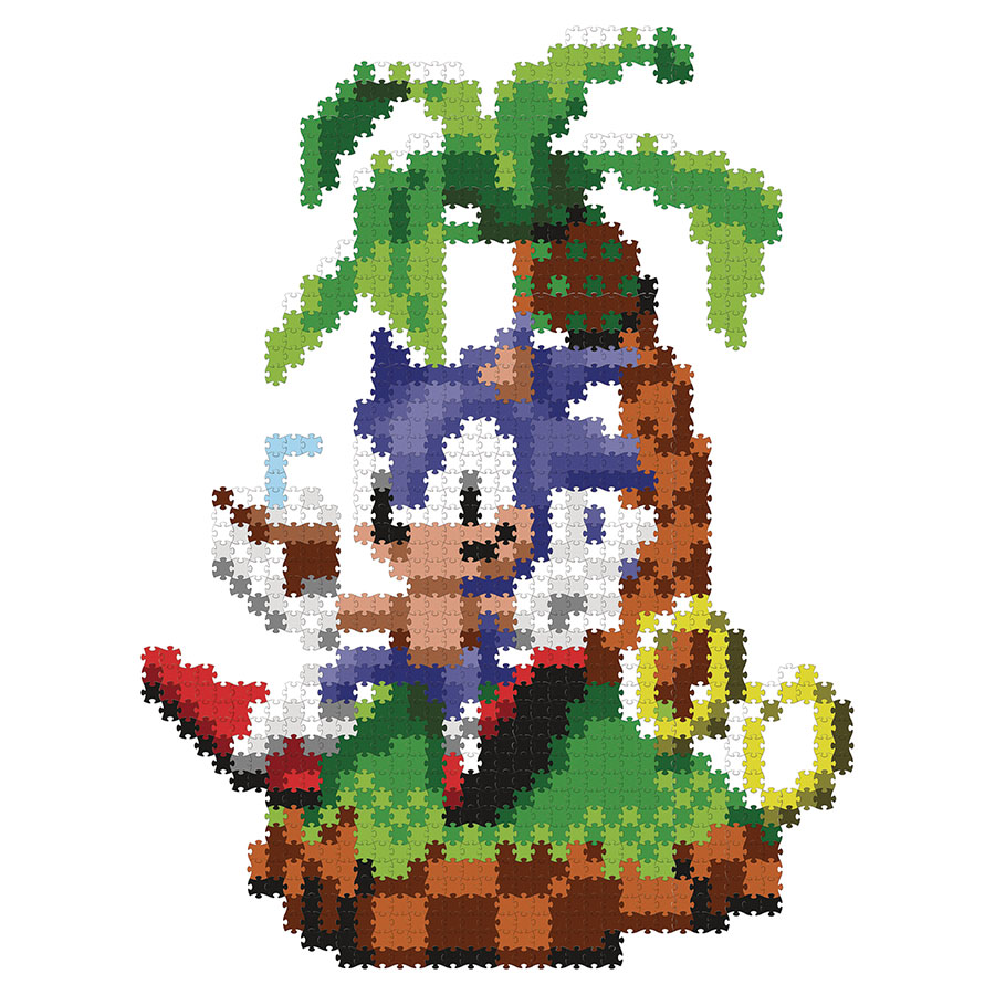 Jixelz Remix Sonic The Hedgehog Sonic Island 1250-Piece Puzzle