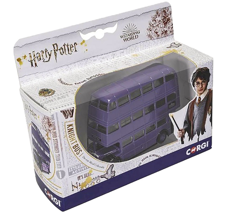 Harry Potter Triple Decker Knight Bus Corgi Die-Cast