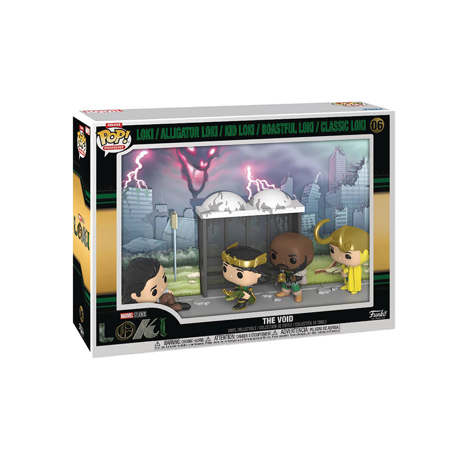 POP Moments Deluxe Loki In The Void Vinyl Figure