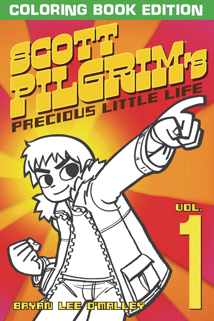 Scott Pilgrims Precious Little Life Coloring Book TP