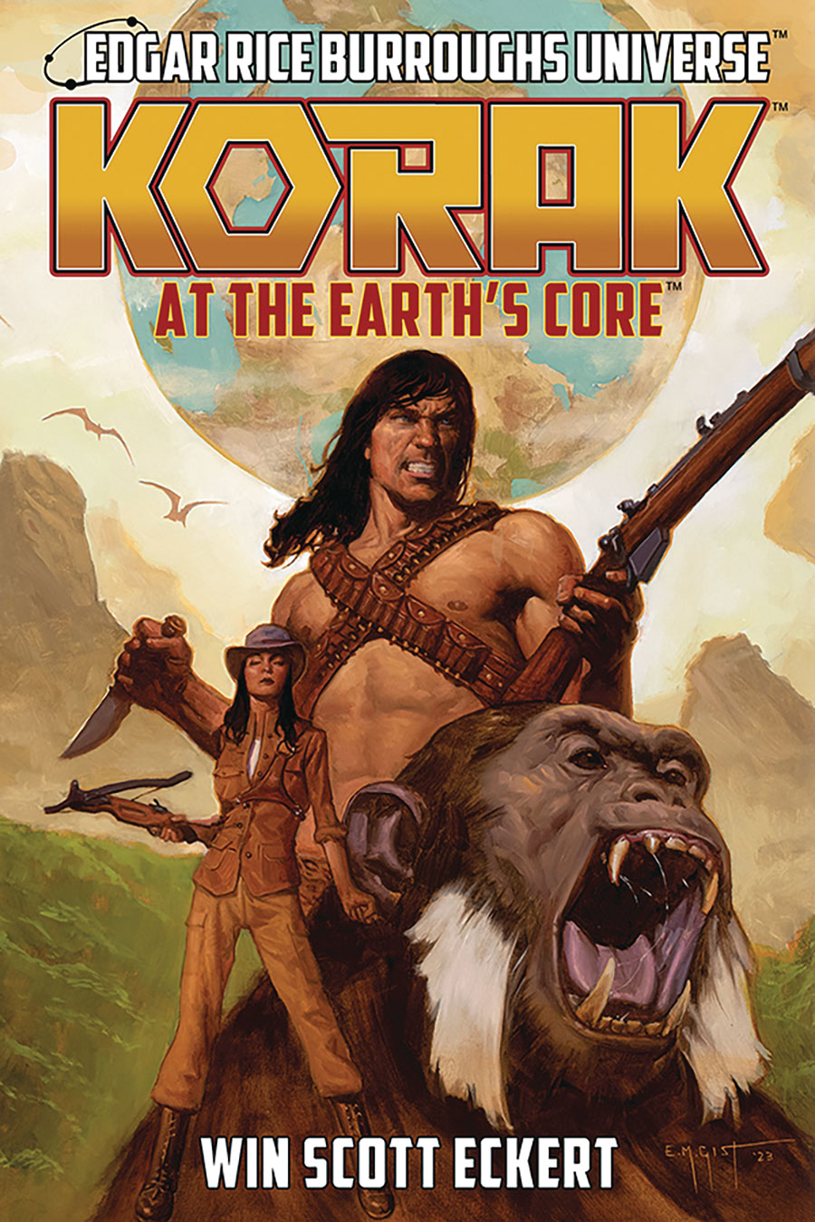 Edgar Rice Burroughs Universe Novel Vol 4 Korak At The Earths Core TP