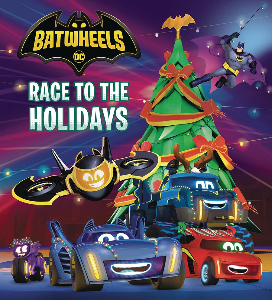 DC Batman Batwheels Race To Holidays Board Book HC