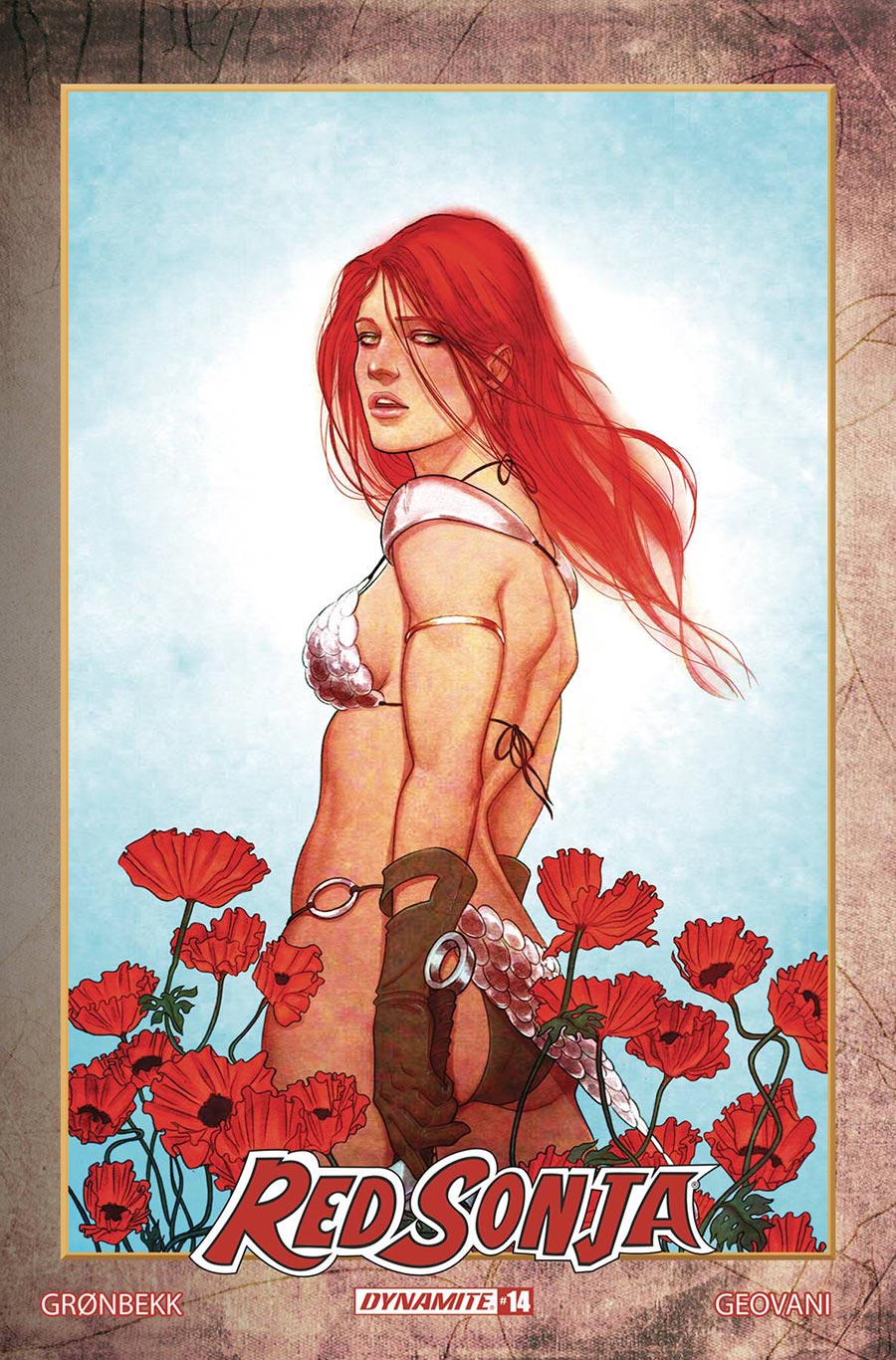 Red Sonja Vol 10 #14 Cover F Incentive Jenny Frison Modern Icon Variant Cover