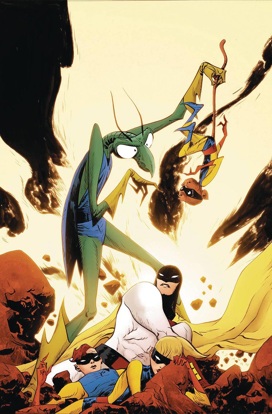 Space Ghost Vol 4 #5 Cover L Incentive Jae Lee & June Chung Virgin Cover