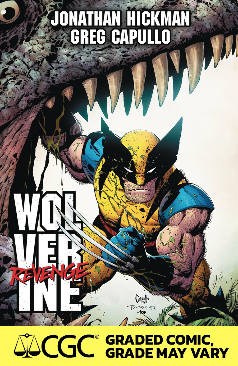 Wolverine Revenge #1 Cover M DF CGC Graded 9.6 Or Higher