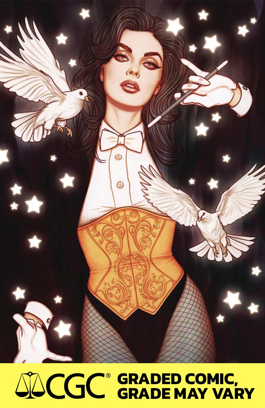 Zatanna Bring Down The House #2 Cover E DF Jenny Frison Variant Cover CGC Graded 9.6 Or Higher