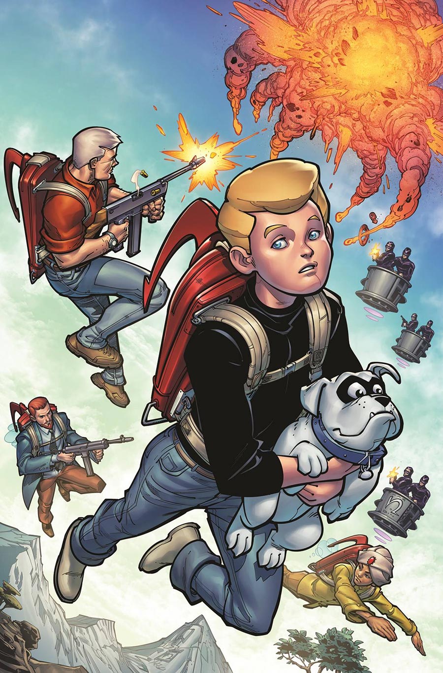 Jonny Quest Vol 2 #2 Cover E Dynamite Metal Premium Chad Hardin Cover