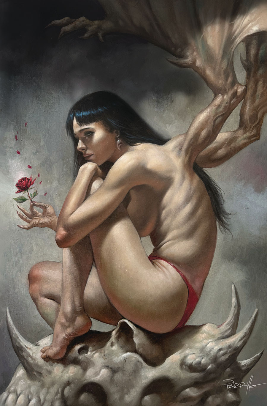 Vampirella Vol 8 #672 Cover E Limited Edition Lucio Parrillo Virgin Cover