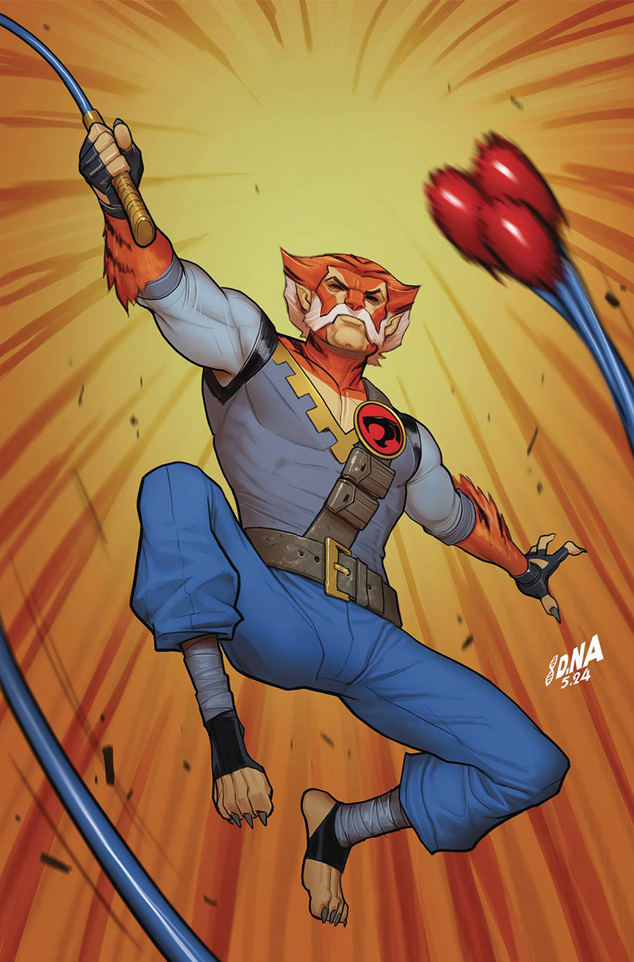 Thundercats Vol 3 #8 Cover H Dynamite Metal Premium David Nakayama Cover