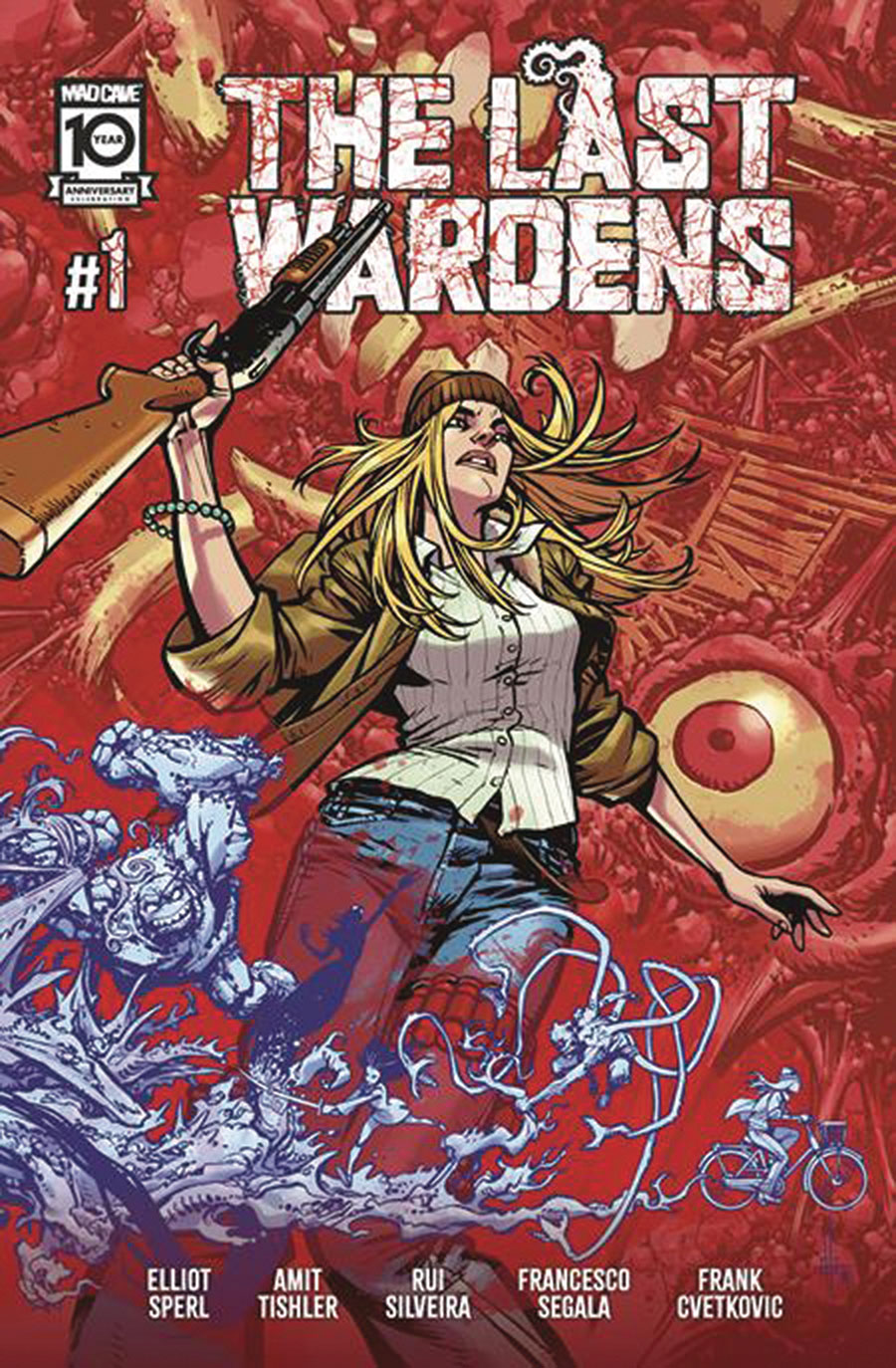 Last Wardens #1 Cover C DF Signed By Amit Tishler & Elliot Sperl