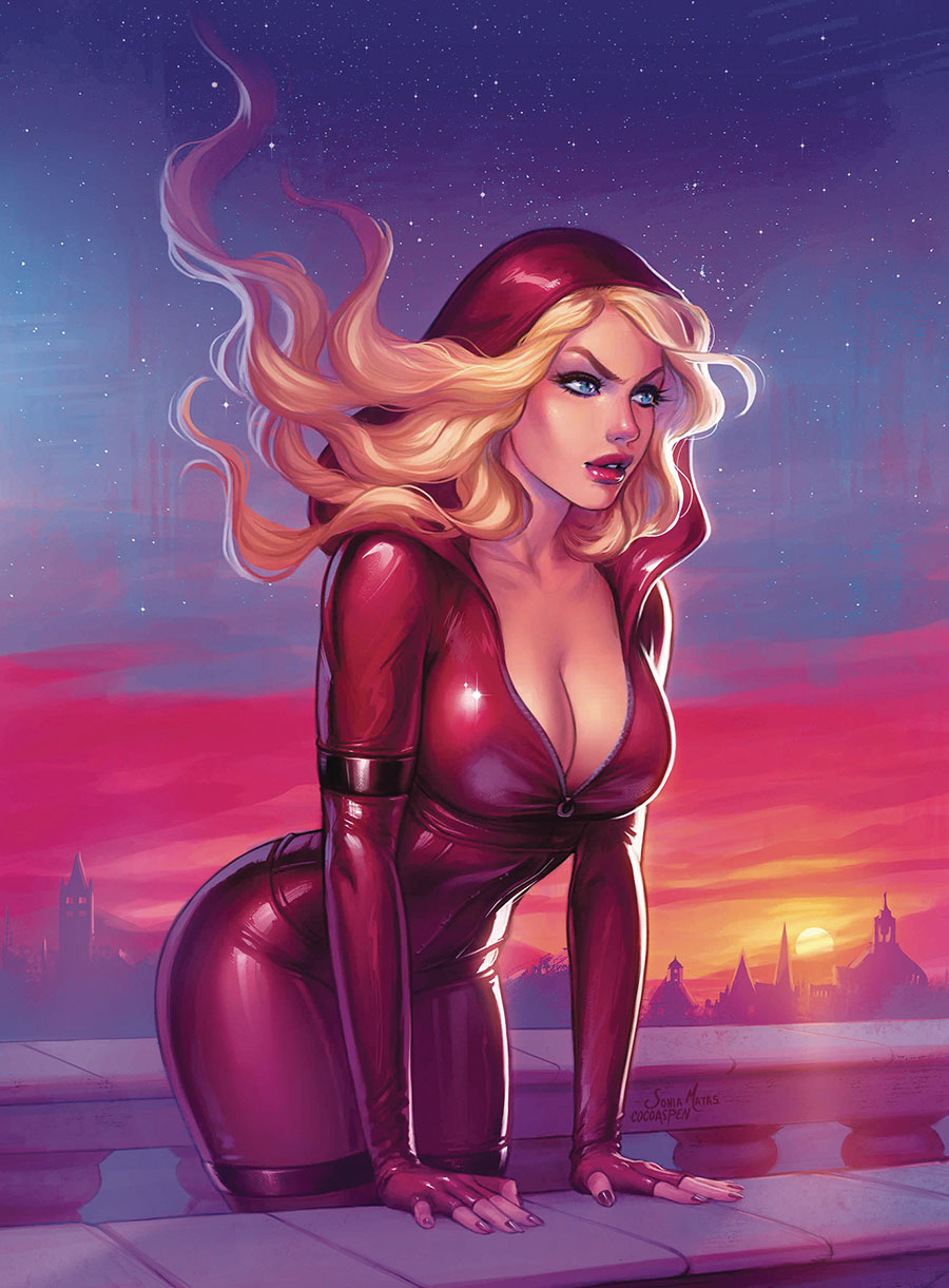 Grimm Fairy Tales Presents Wonderland Return To Madness #3 Cover E Sonia Matas Red Agent Regular Retailer Variant Cover