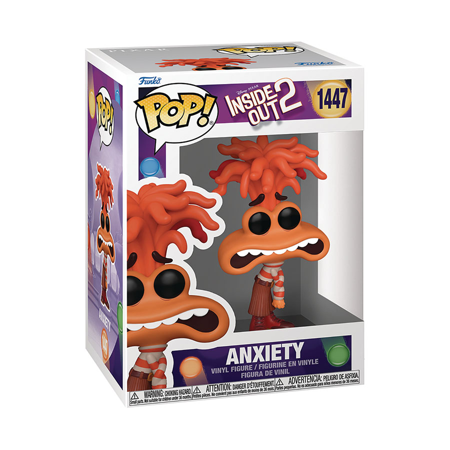 POP Disney Pixar Inside Out 2 Anxiety Vinyl Figure