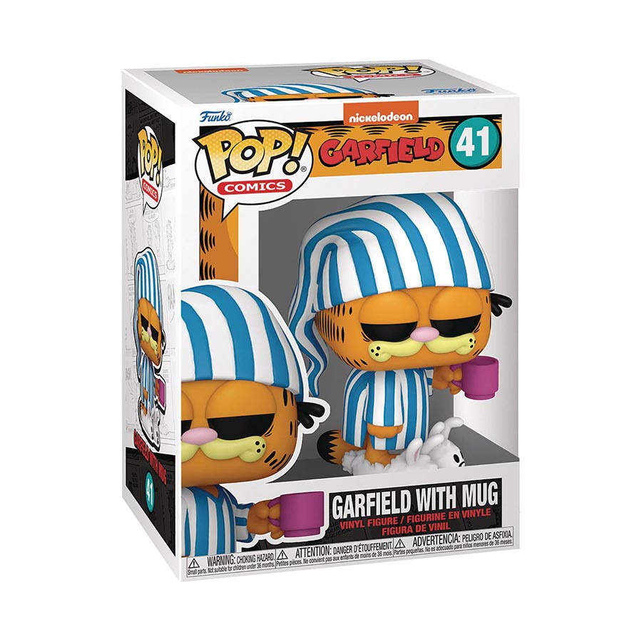 POP Comics Garfield Garfield With Mug Vinyl Figure