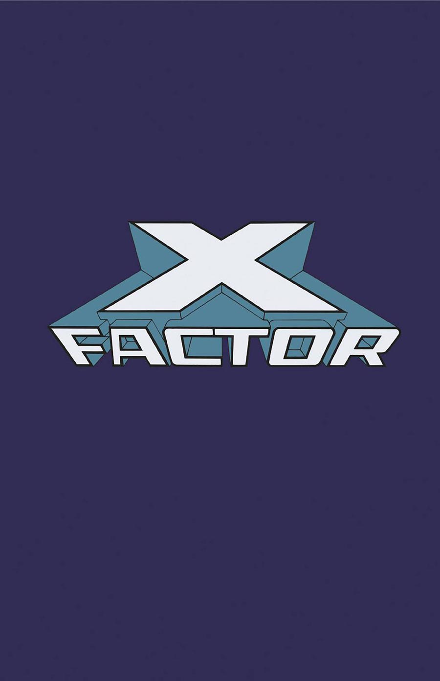 X-Factor Vol 5 #1 Cover G Variant Logo Cover