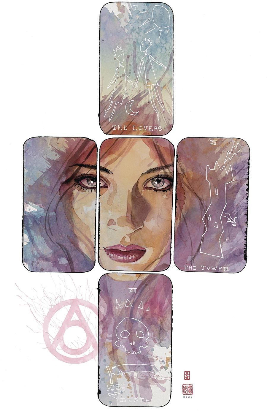 Minor Arcana #1 Cover E Incentive David Mack Variant Cover