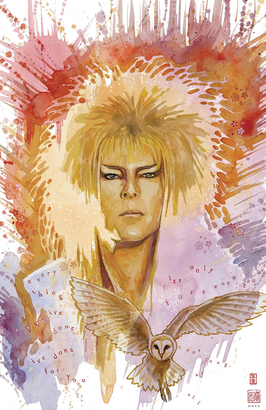 Jim Hensons Labyrinth #1 Cover E Incentive David Mack Variant Cover