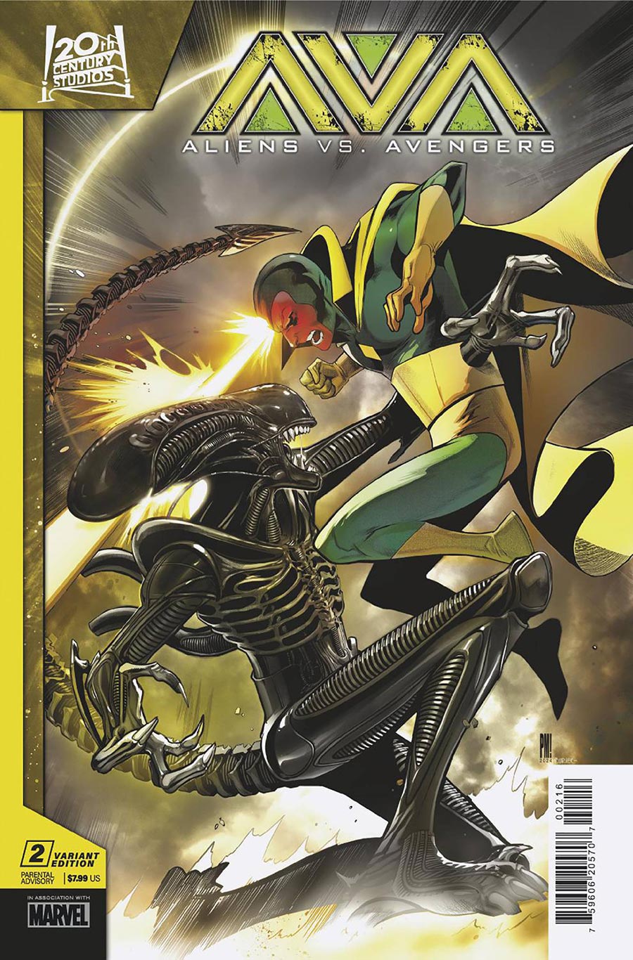 Aliens vs Avengers #2 Cover D Incentive Paco Medina Variant Cover