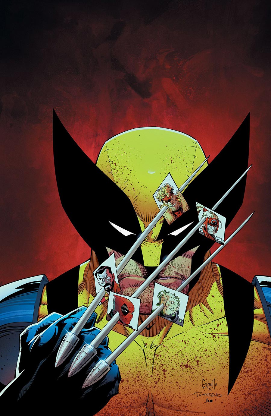 Wolverine Revenge Red Band Edition #2 Cover C Incentive Greg Capullo Virgin Cover With Polybag