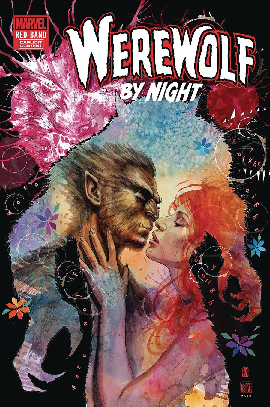 Werewolf By Night Red Band #2 Cover C Incentive David Mack Variant Cover With Polybag