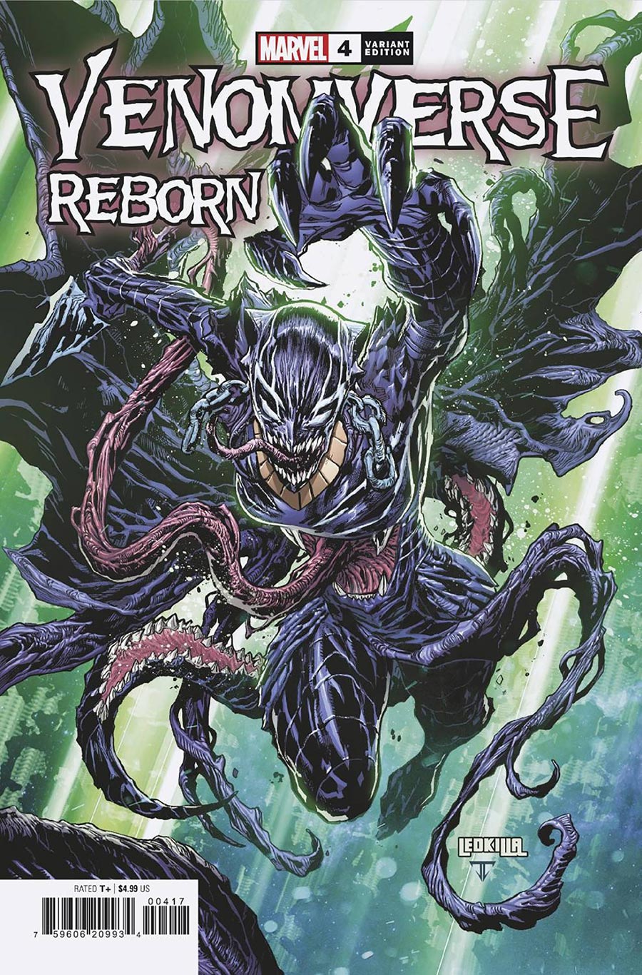 Venomverse Reborn #4 Cover D Incentive Ken Lashley Variant Cover