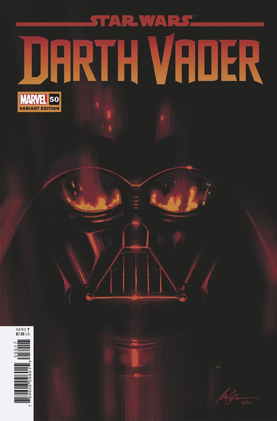 Star Wars Darth Vader #50 Cover G Incentive Rafael Albuquerque Variant Cover