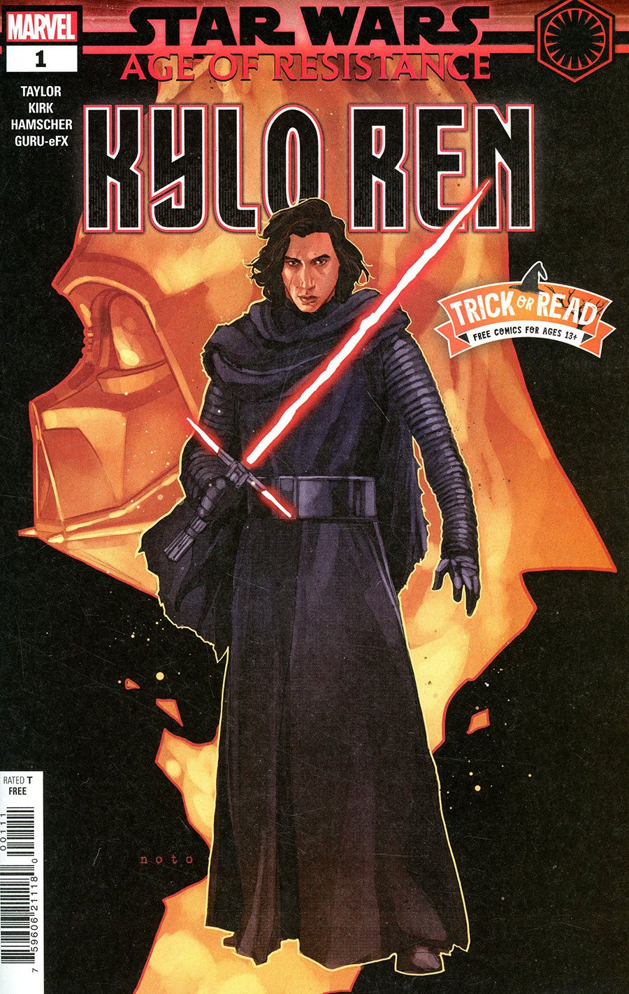 Halloween Comic Trick-Or-Read 2024 Star Wars Kylo Ren Age Of Resistance #1 - FREE - Limit 1 Per Customer (Available October 31st 2024)