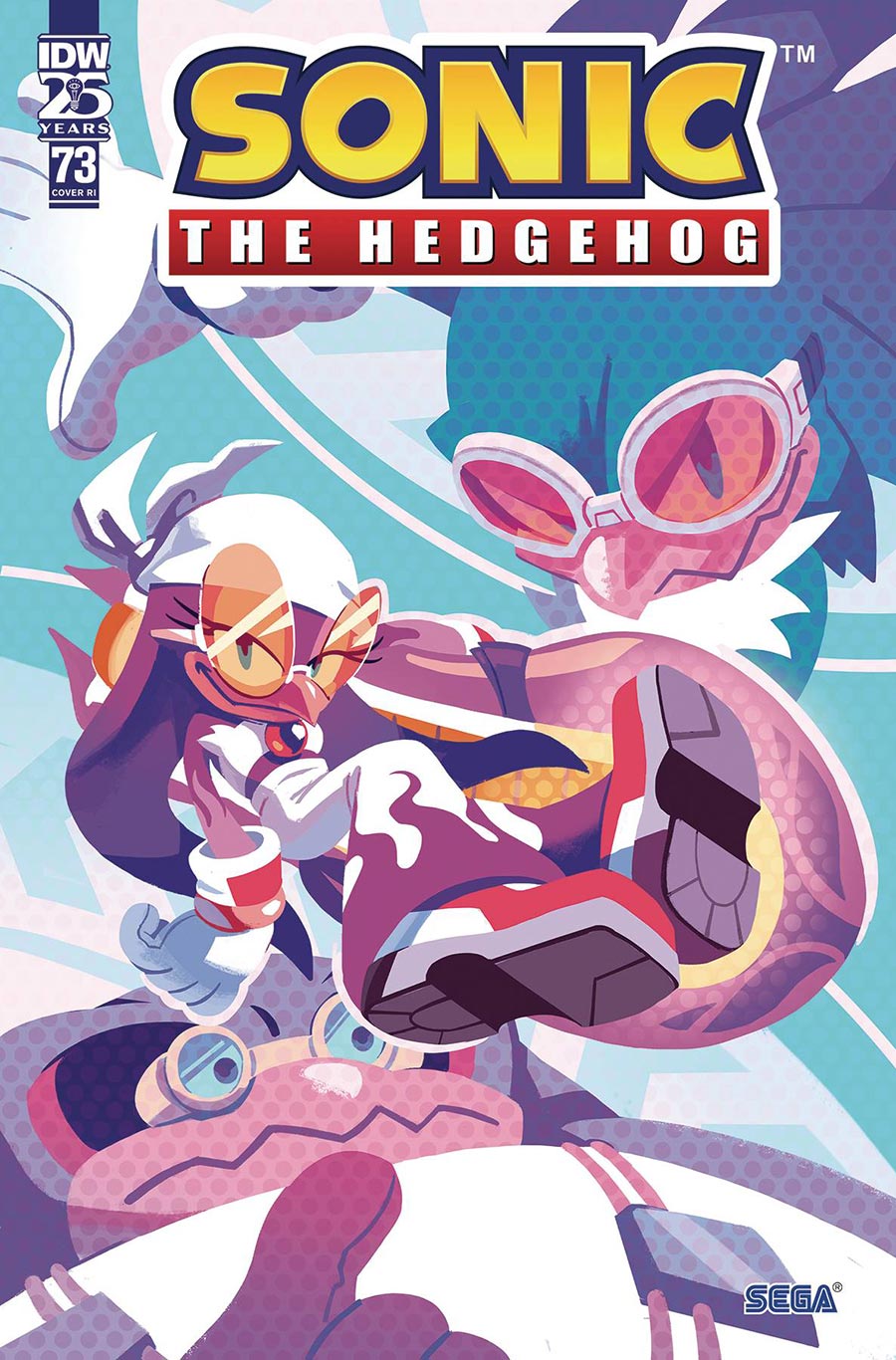 Sonic The Hedgehog Vol 3 #73 Cover C Incentive Nathalie Fourdraine Variant Cover